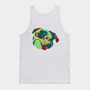 Boston Terrier Portrait Tank Top